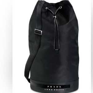 Prada luna rossa gym bag